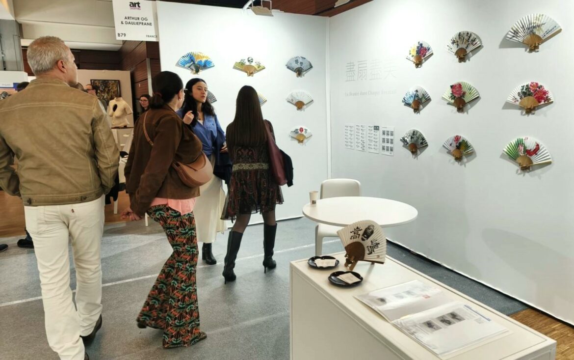 嵩嶋畫廊「盡扇盡美」攜手台日20位藝術家於Art Shopping 2025呈現東方藝文魅力。(圖/嵩嶋畫廊)